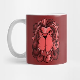 Lion - Chile Oil Red Mug